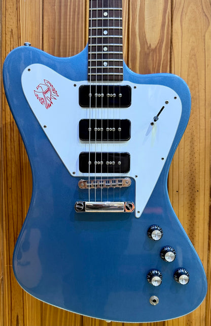 Gibson 2011 Firebird Non-Reverse III with 3 P-90s - Pelham Blue