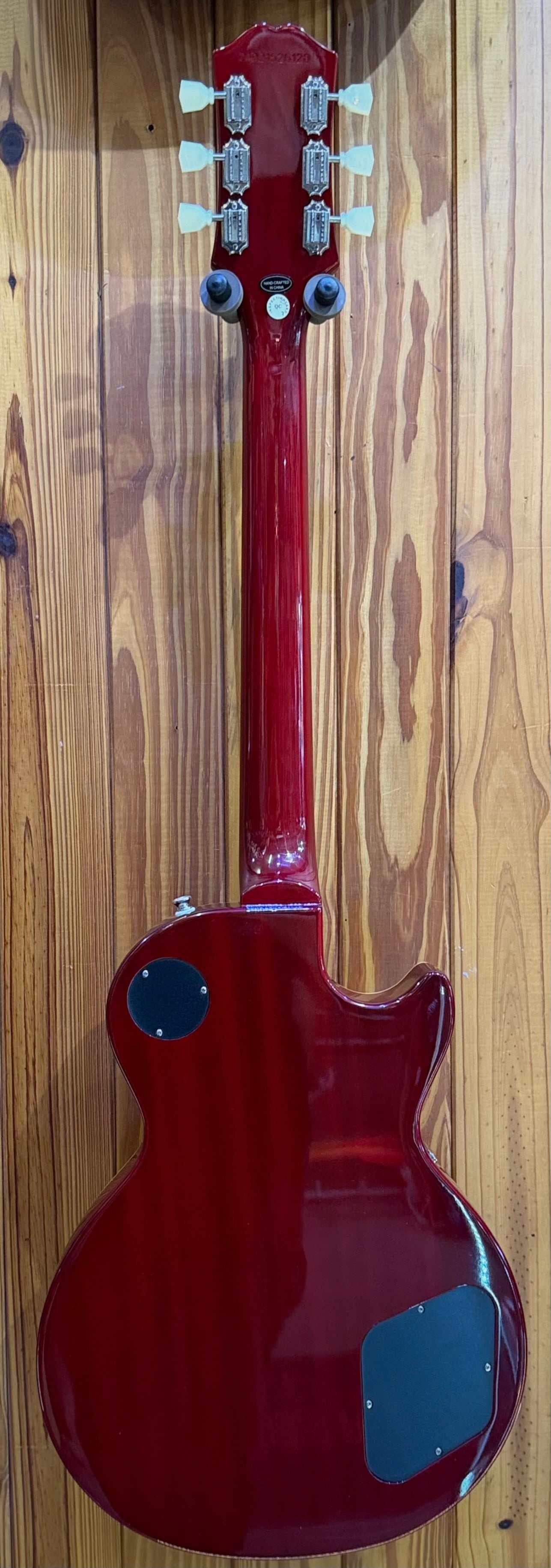 Epiphone Les Paul 'Inspired by Gibson' Standard 50s - Washed Cherry Burst - Left Handed - Pre-Loved