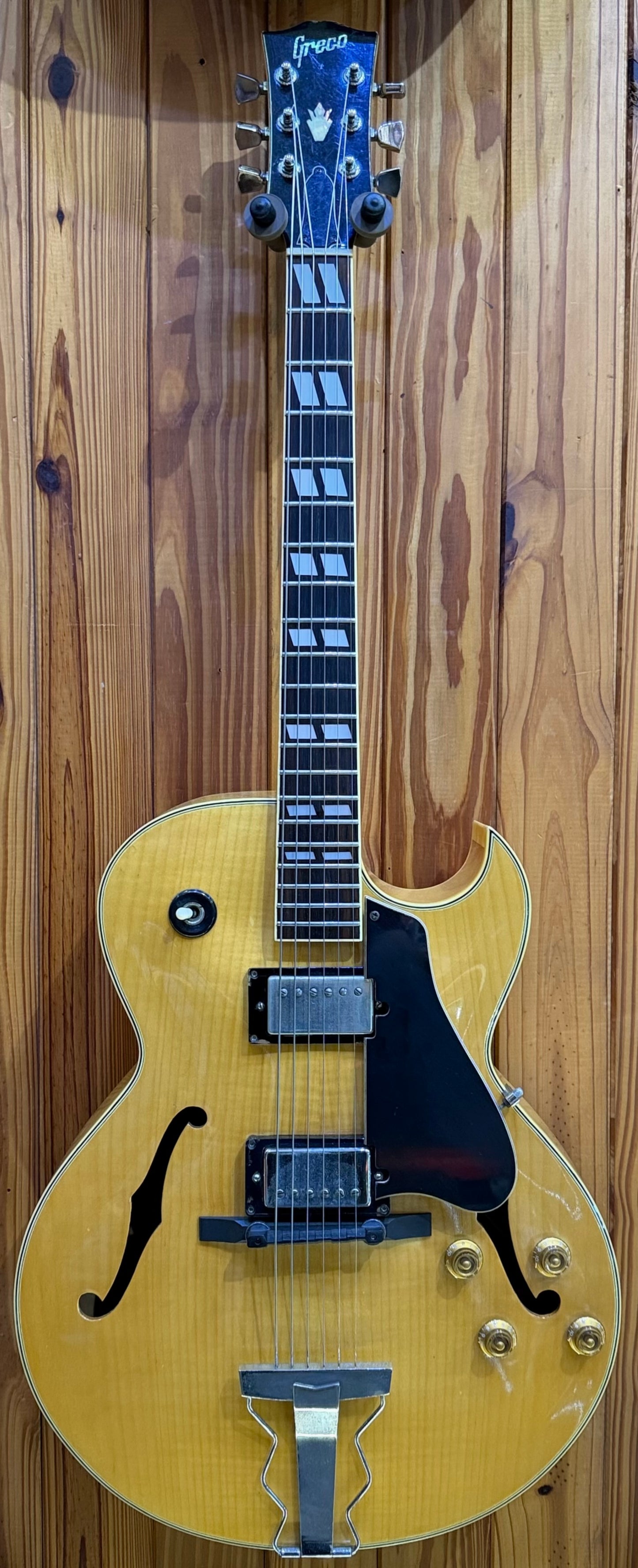 Greco N-60 Archtop Electric Guitar - Modded - Pre-Loved