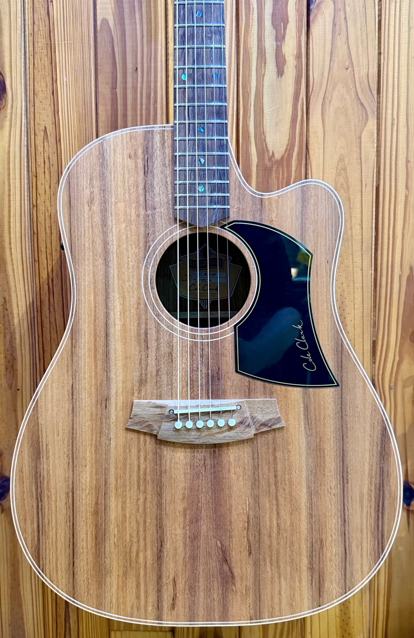 Cole Clark Angel 2EC All Blackwood Acoustic Guitar - Pre-Loved