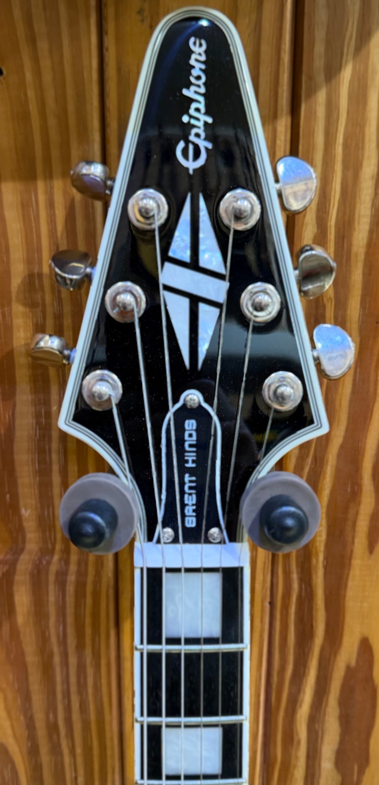 Epiphone Brent Hinds Flying V Custom Electric Guitar - Pre-Loved