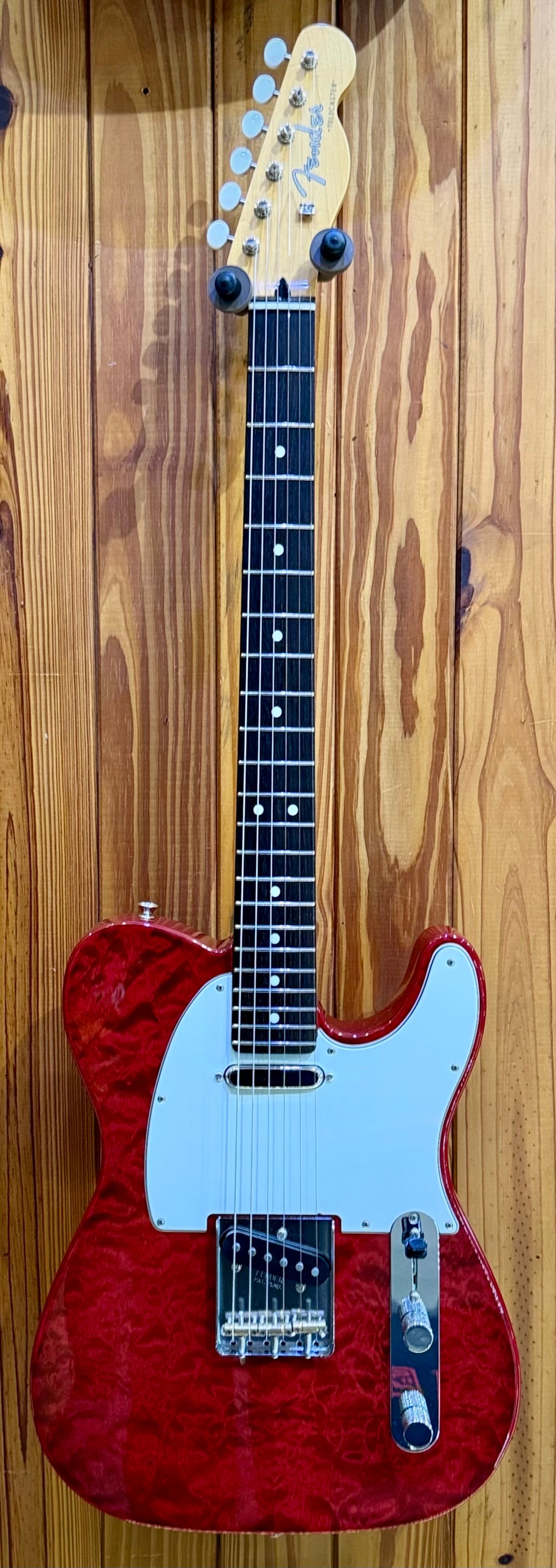 Fender 2024 Collection Made in Japan Hybrid II Telecaster - Quilt Top - Red Beryl - Pre-Loved