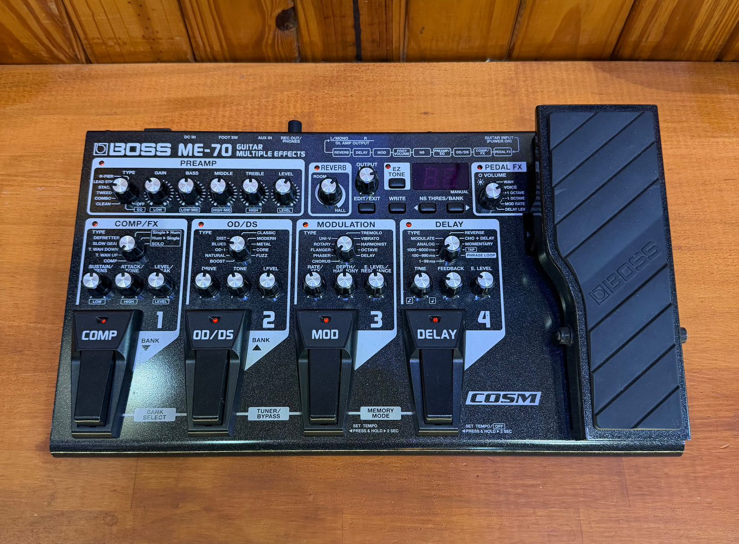 Boss ME-70 Guitar Multiple Effects Pedal - Pre-Loved