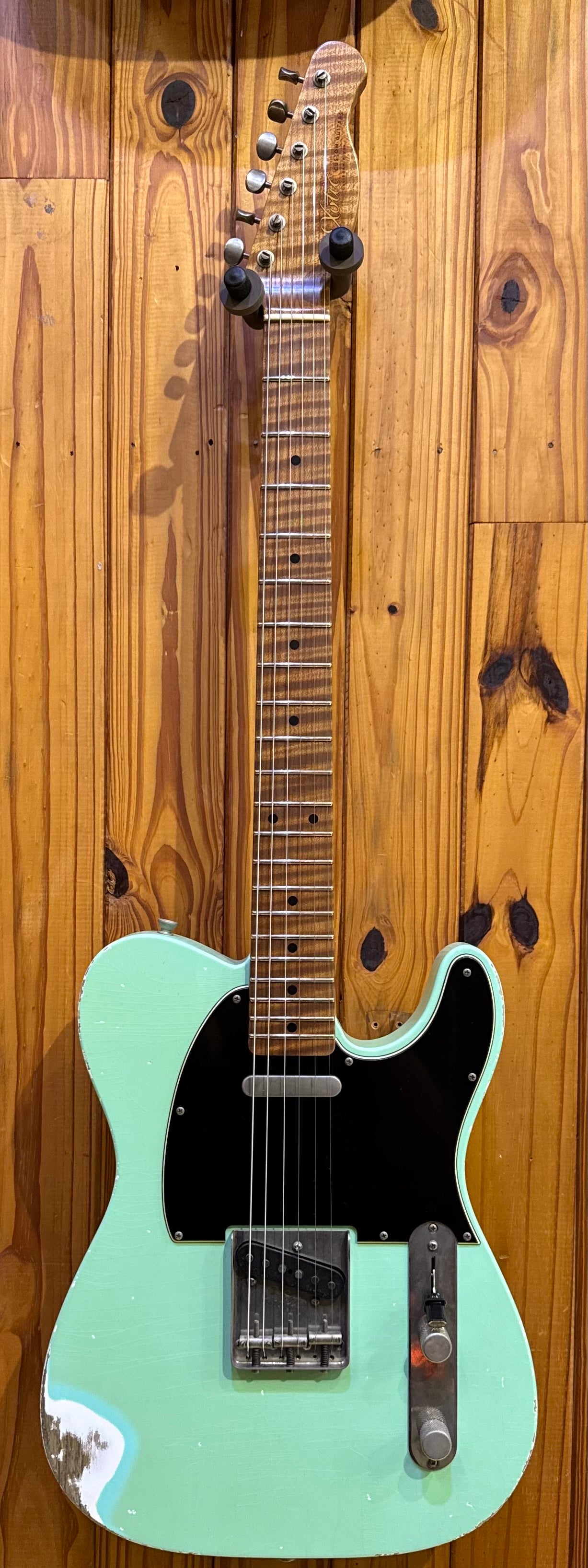 Xotic California Classic XTC-1 - Surf Green - Heavy Aged MN #3634