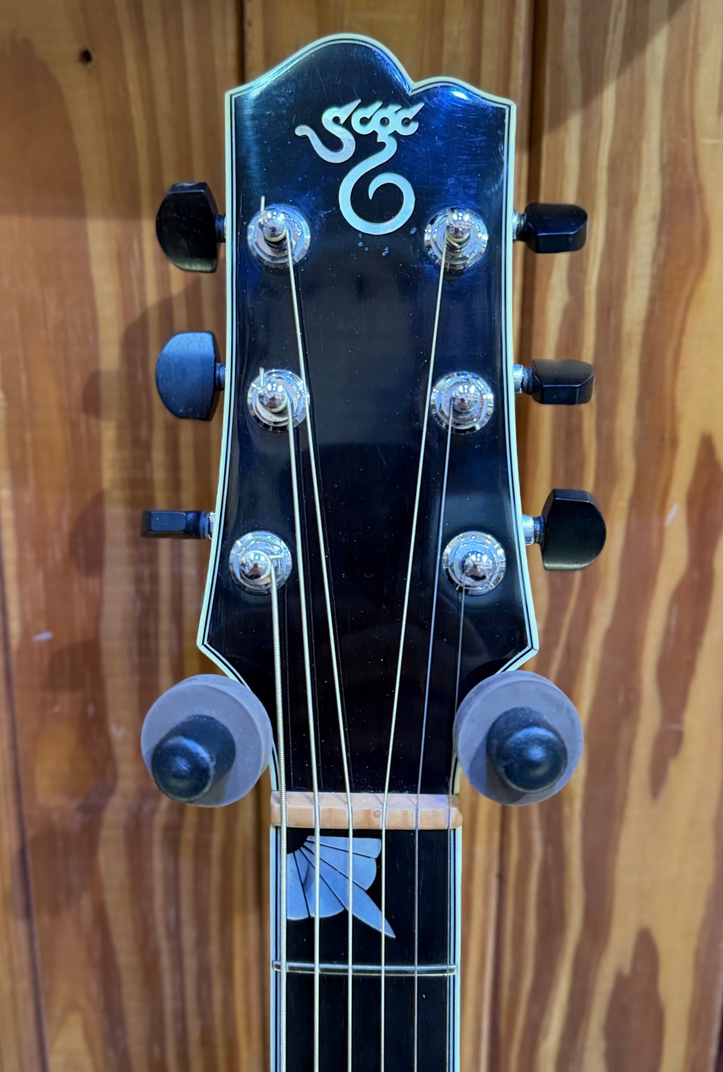 Santa Cruz F Model - Acoustic Guitar - European Spruce / Flamed Maple - Pre-Loved