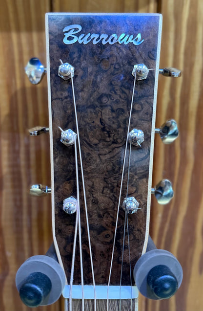 Burrows OM  #029 Handmade Spruce/Blackwood Acoustic Guitar