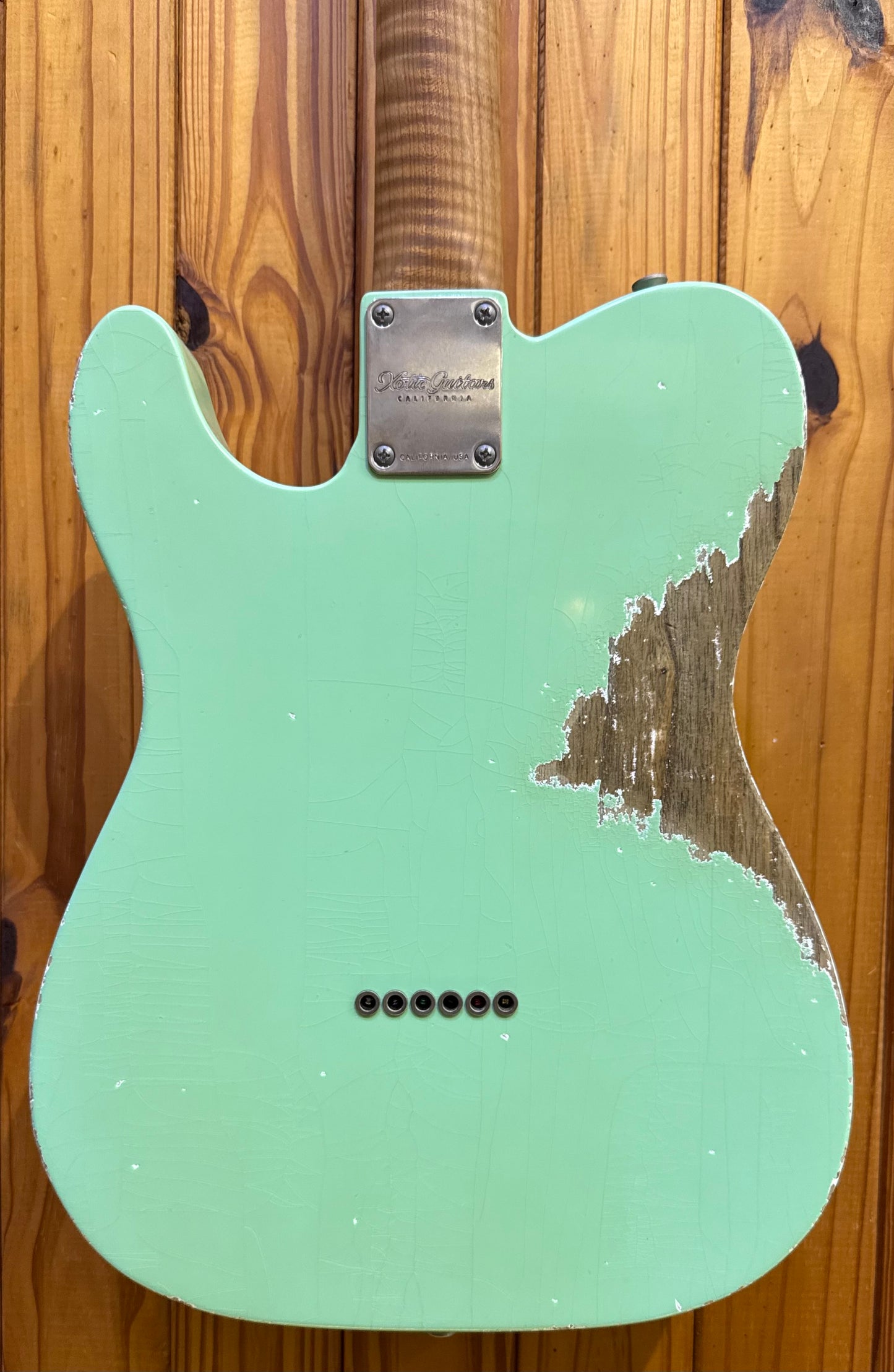 Xotic California Classic XTC-1 - Surf Green - Heavy Aged MN #3634