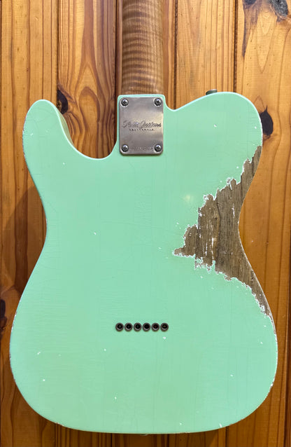 Xotic California Classic XTC-1 - Surf Green - Heavy Aged MN #3634