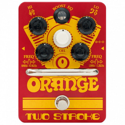 Orange Two Stroke Boost Pedal