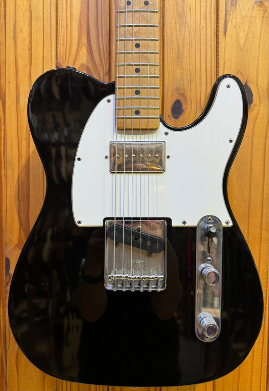 Fender MX Standard 90s Telecaster - Modded - Black - Pre-Loved