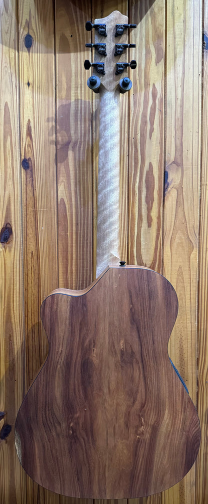 Pratley OM-SCE-BWBW Blackwood Acoustic Guitar