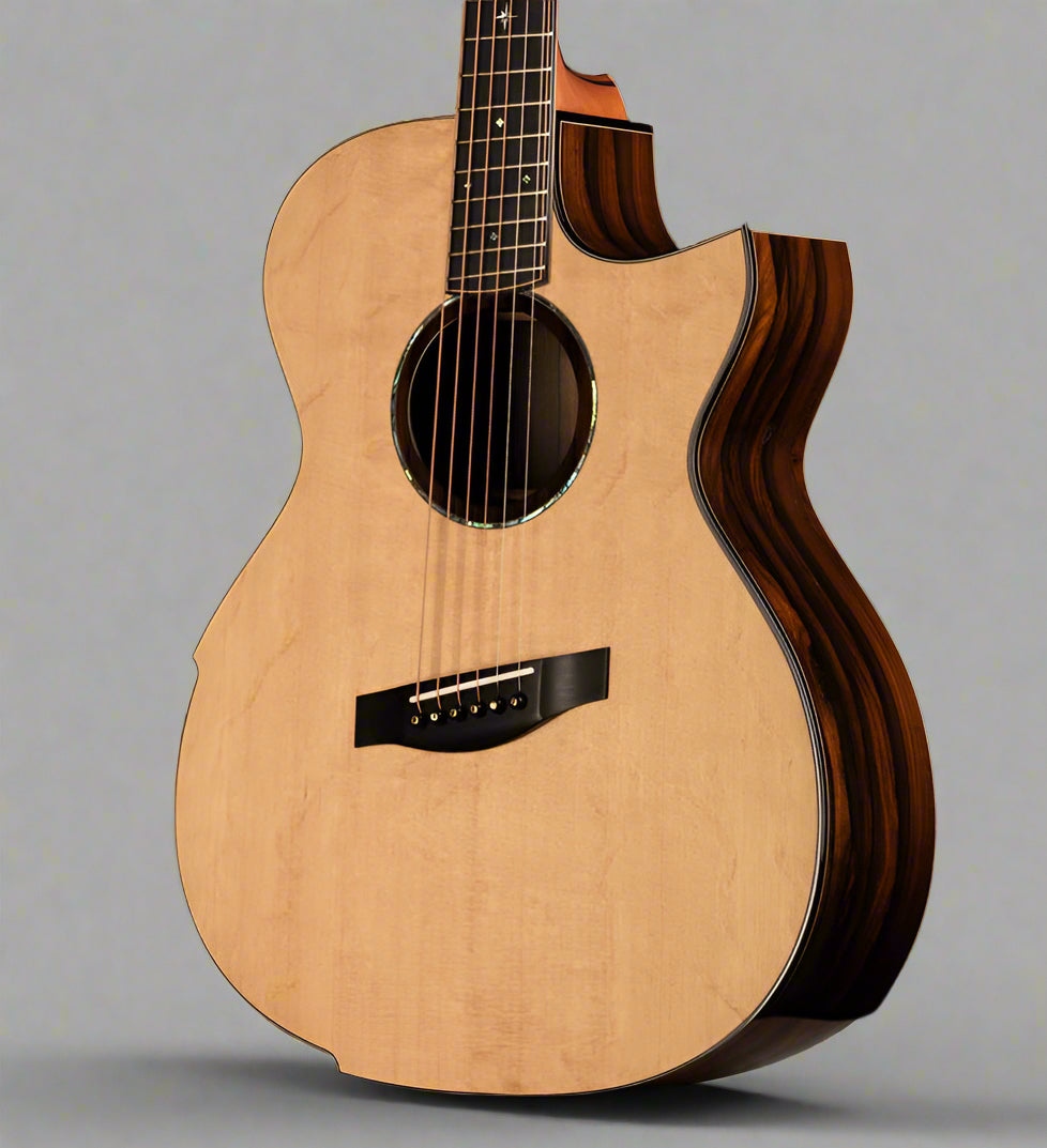 East E2FC Fan-Fret Hand Made Acoustic Guitar