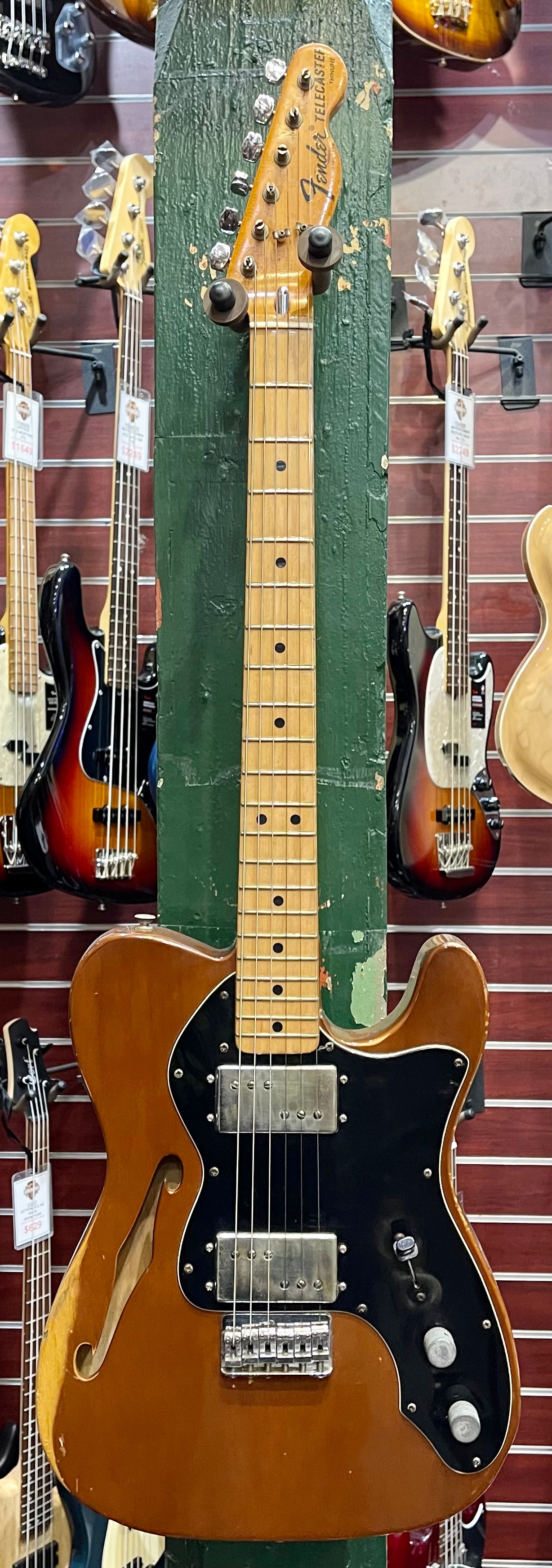 Fender 1973/4 Thinline Telecaster Deluxe - Mocha - Pre-Loved