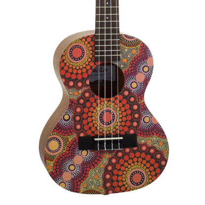 Kala Tenor Ukulele Desert StoryLines Sunburnt Country Chantelle Mulladad