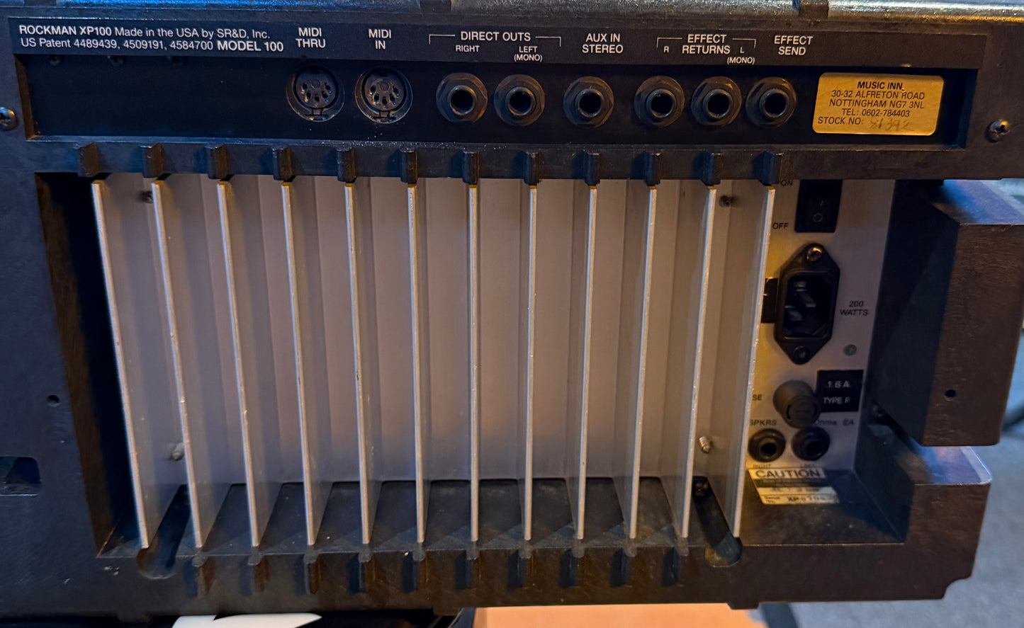 Rockman XP 100 Stereo Combo Amplifier by Tom Scholz - Pre-Loved