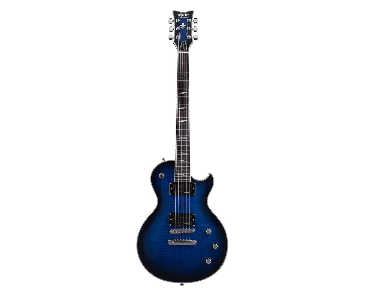 Schecter Solo-II Supreme - Blue Burst