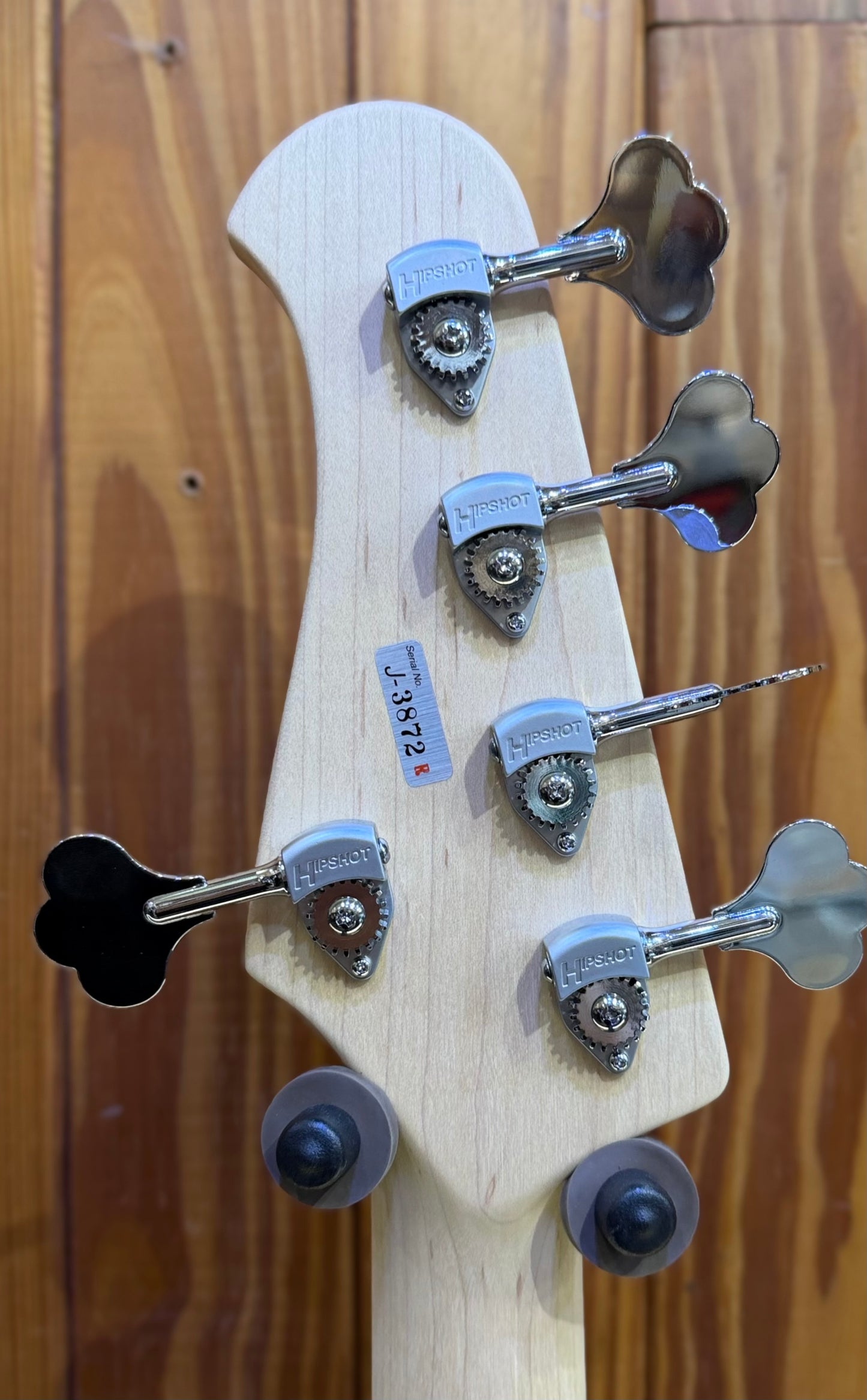 Xotic XJ-1T 5-String Jazz Bass -  Natural Ash - #3872