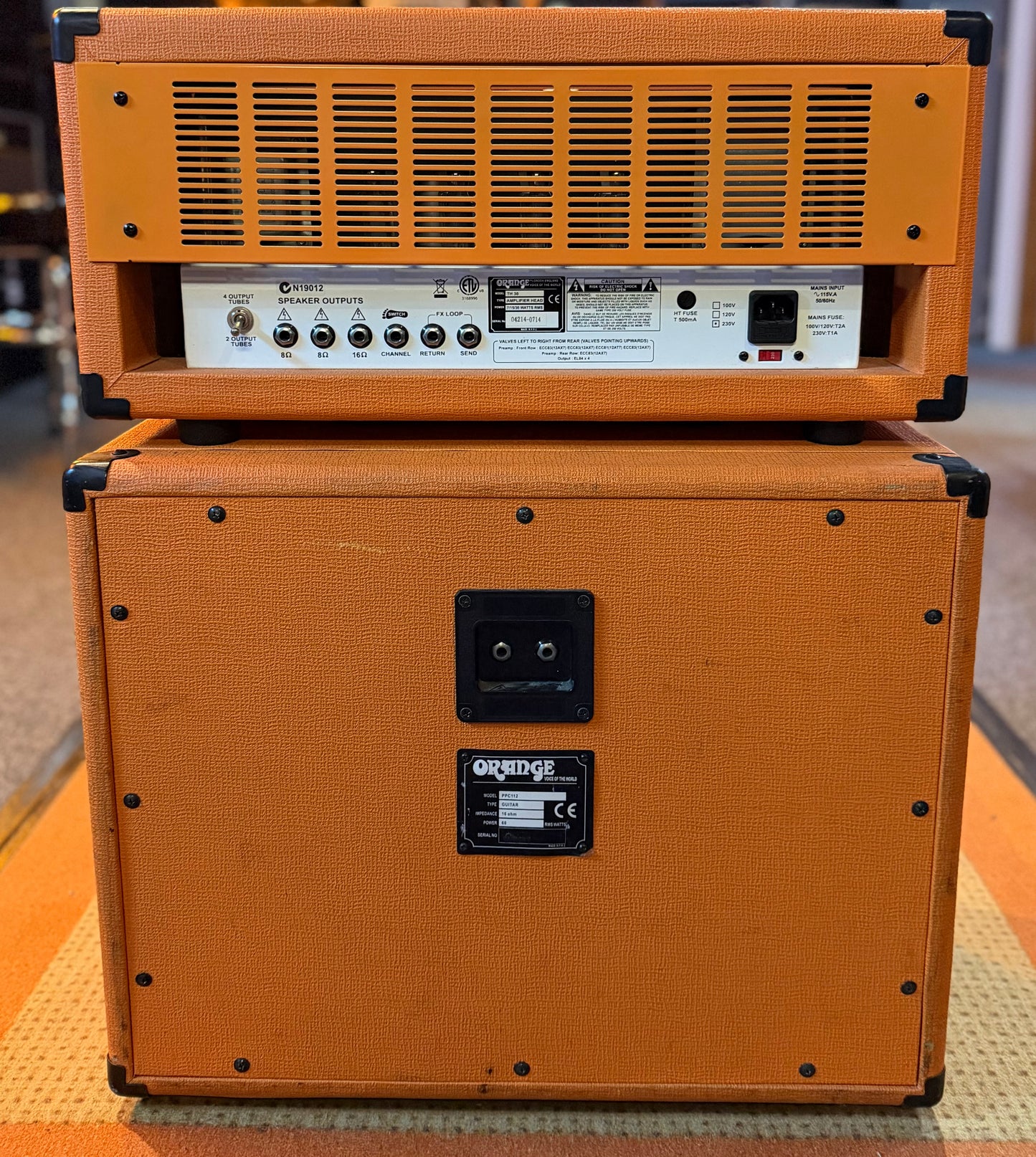 Orange TH30 Amplifier Head & PPC112 Cabinet - Pre-Loved