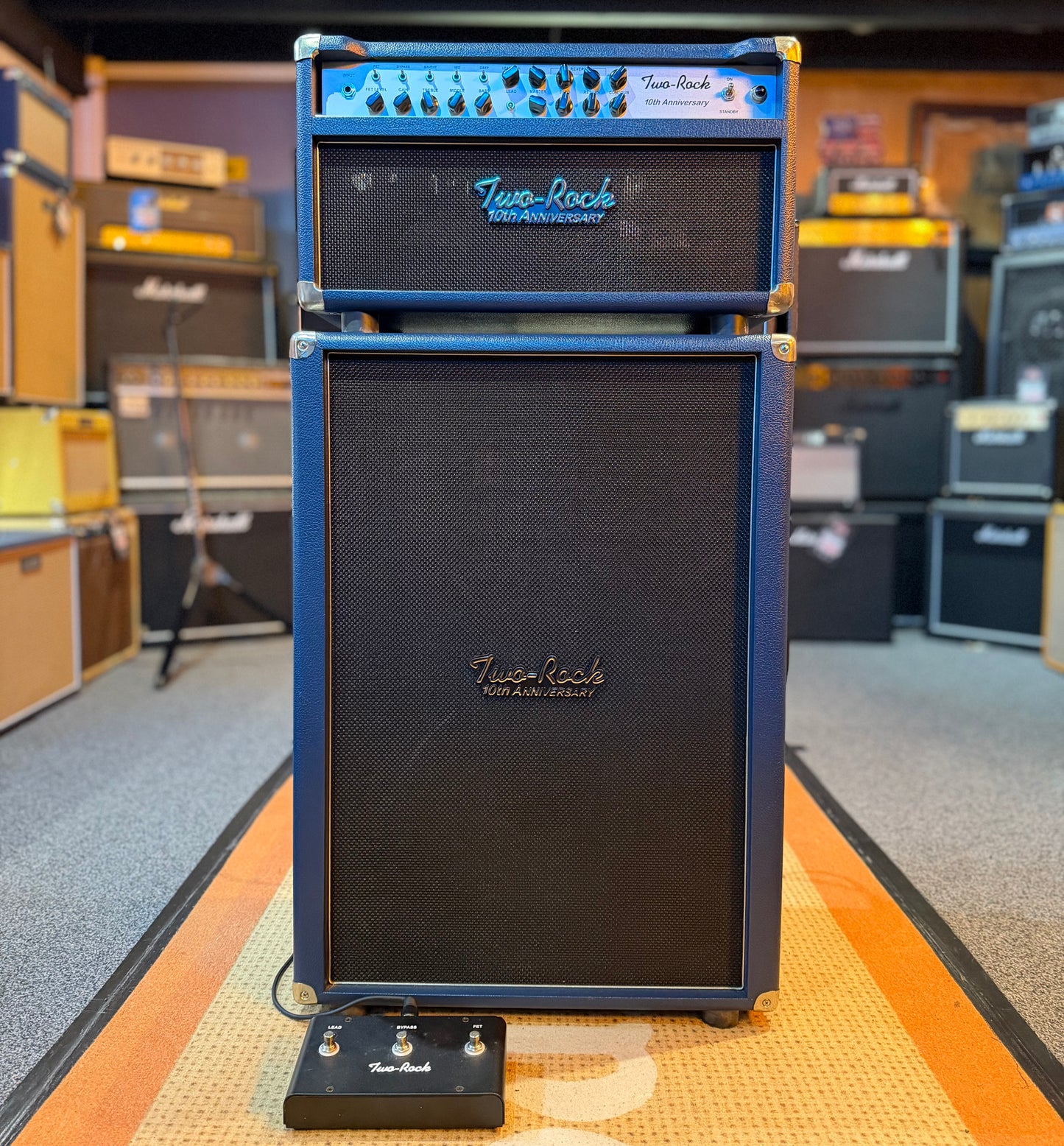 Two Rock 10th Anniversary 50W Head & Cabinet Guitar Amplifier - Pre-Loved