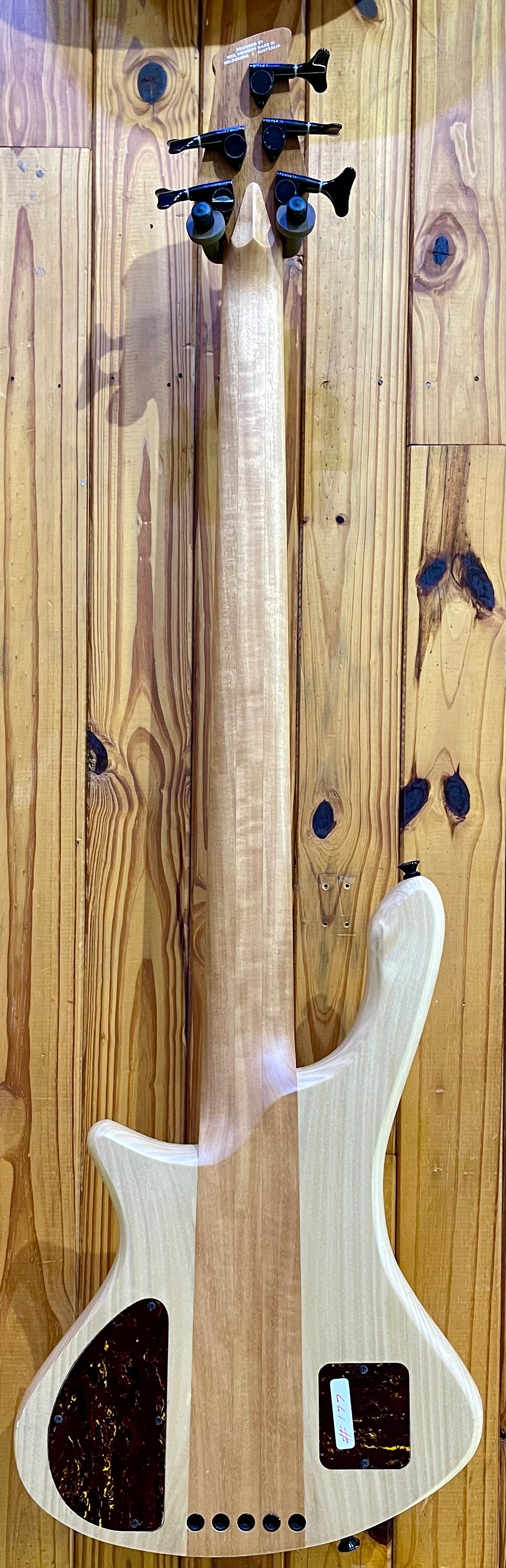 Cole Clark LLB5 Long Lady - Figured Mountain Ash Bass - 5-String