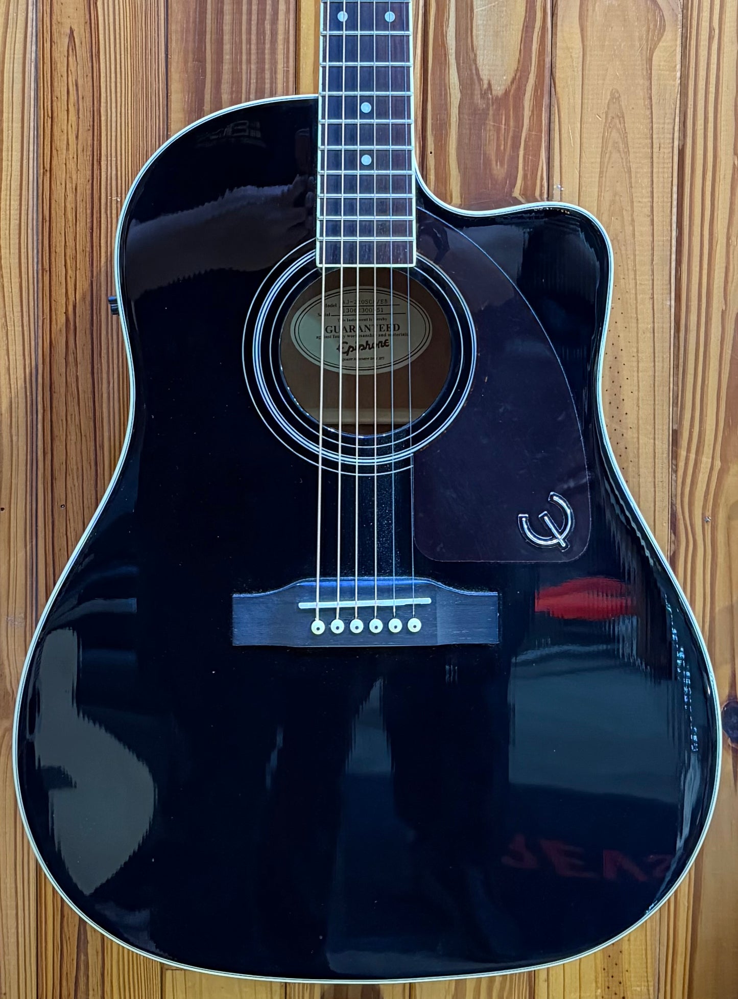 Epiphone AJ-220SCE Acoustic - Gloss Black - Pre-Loved