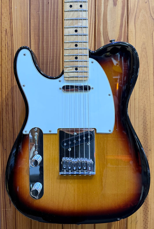 Fender Player Telecaster LH - 3-Colour Sunburst - Left-Handed - Pre-Loved