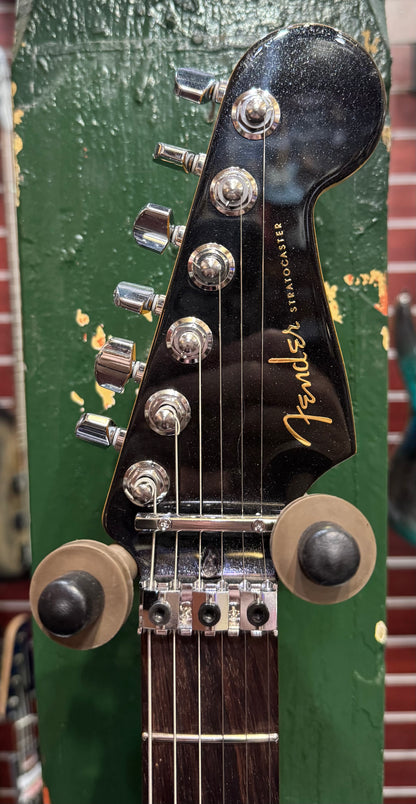 Fender American Ultra Luxe Floyd Rose HSS Stratocaster  - Mystic Black - Pre-Loved