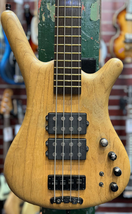 Warwick $$ Corvette 4 - Masterbuilt Neck - Natural - Pre-Loved