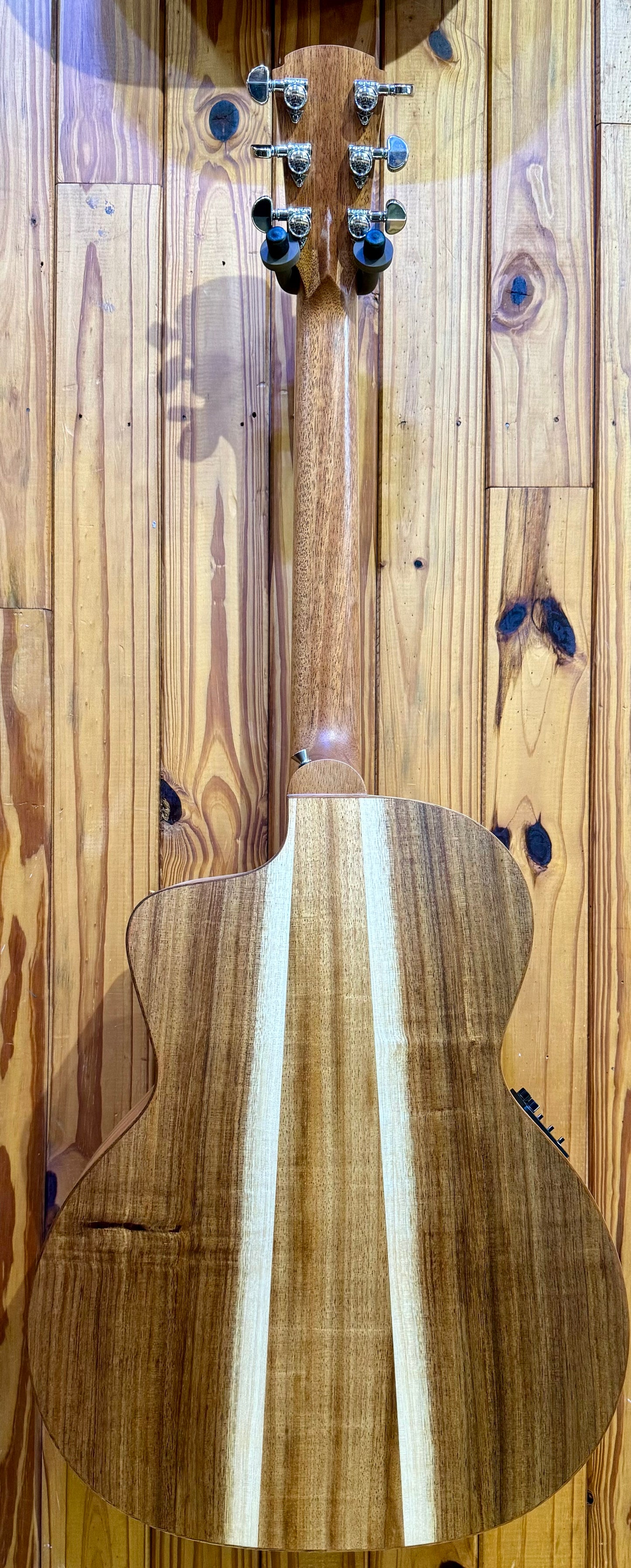 Cole Clark Studio Angel SAN1EC-BLBL All Blackwood