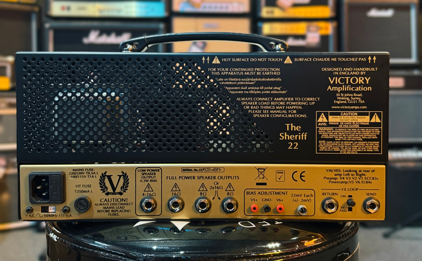 Victory Amplification VC25H The Sheriff 25 Head - Pre-Loved