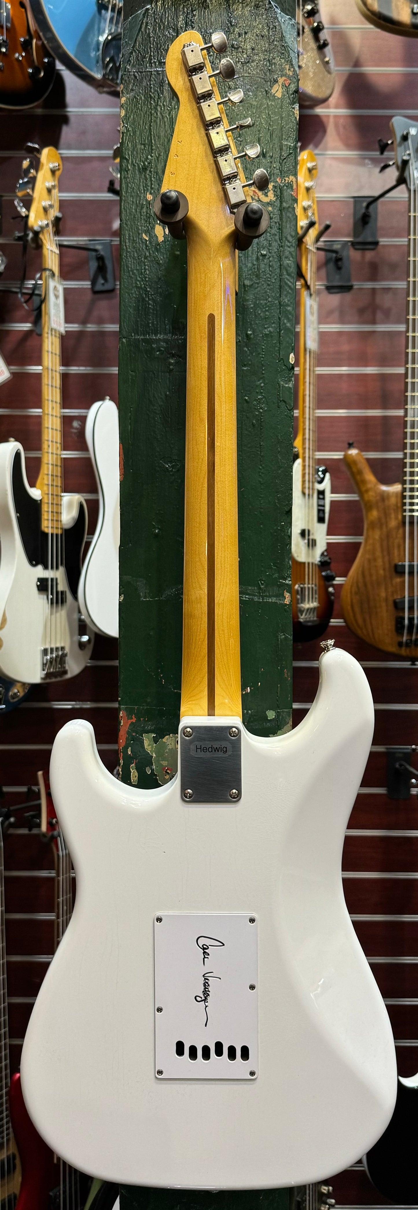 LSL Instruments Carl Verheyen Special Saticoy - Vintage White - 'Hedwig'