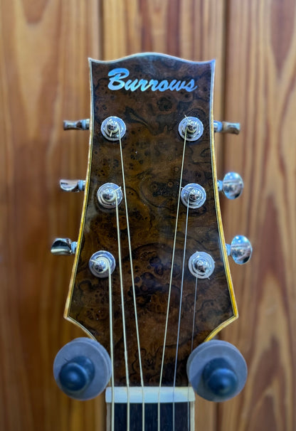 Burrows Small Jumbo Cutaway Acoustic Guitar