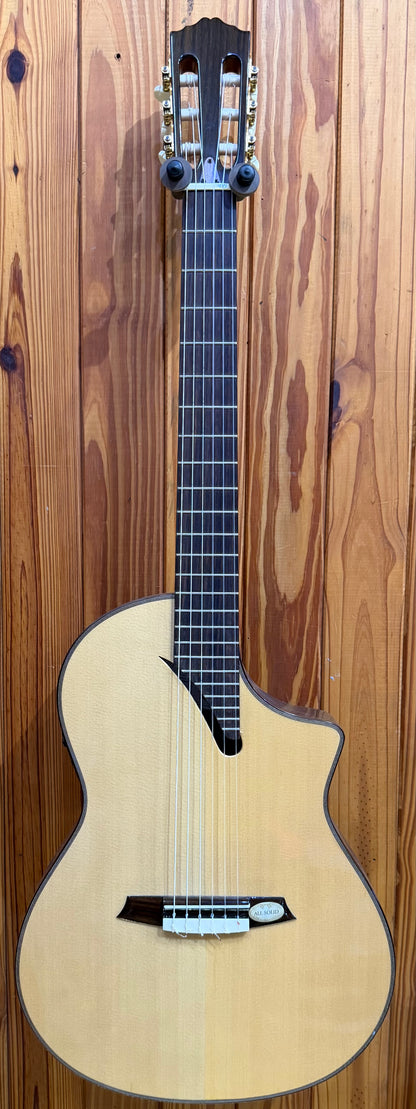 Salvadore Cortez CS-220 Thinline Classical Guitar - Pre-Loved
