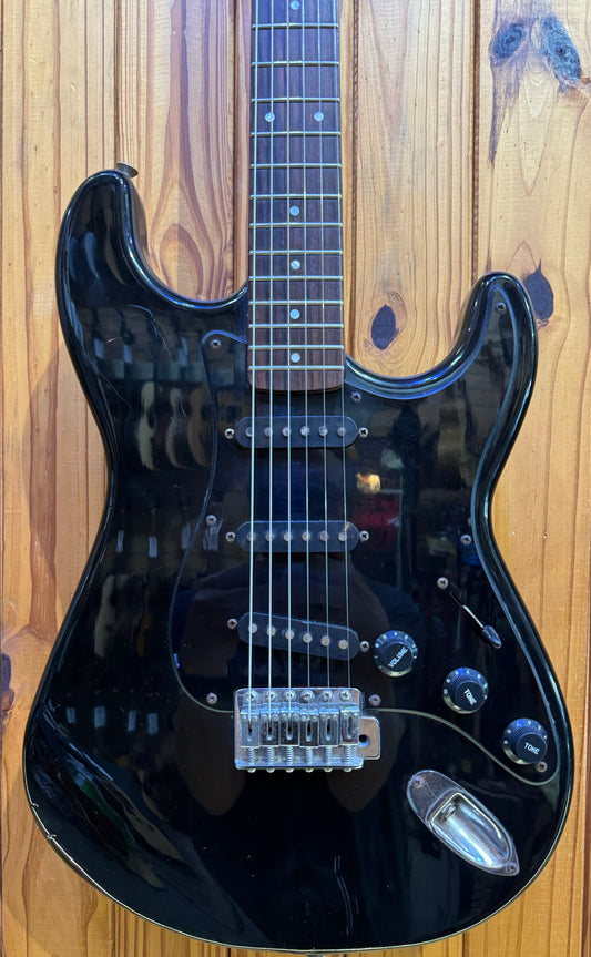 Status Student S-Style Electric Guitar - Black - Pre-Loved