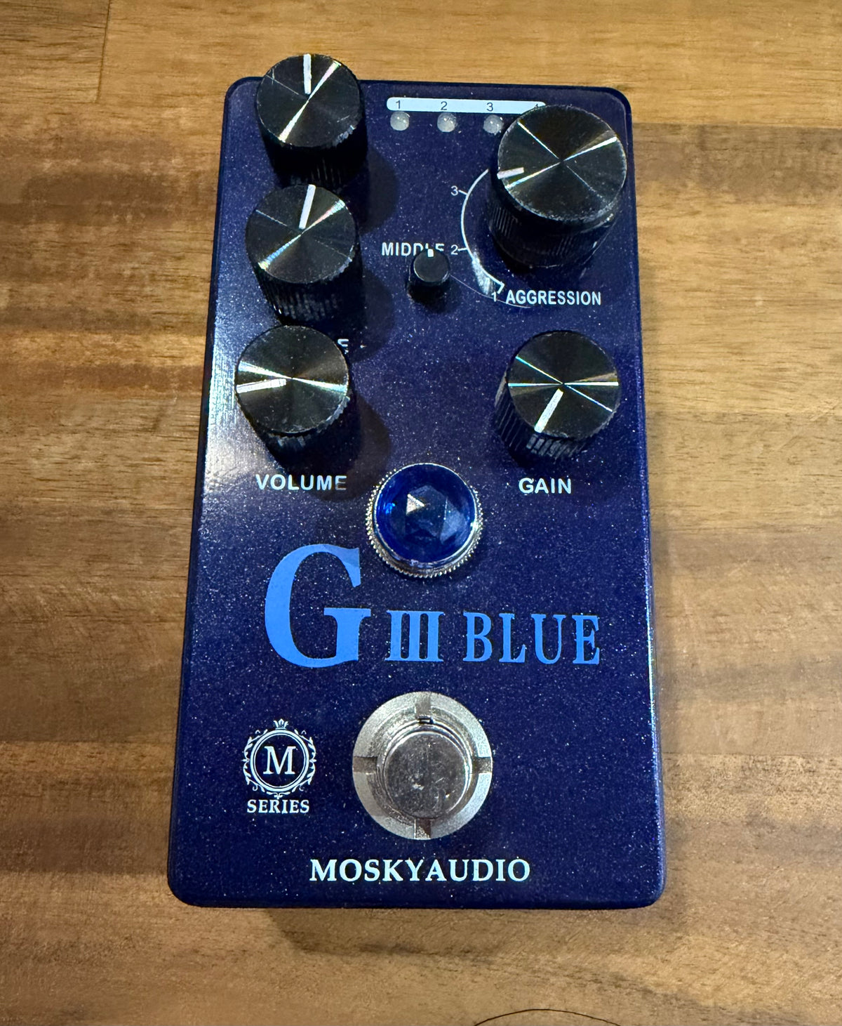 Mosky Audio G III Blue Overdrive Pedal - Pre-Loved