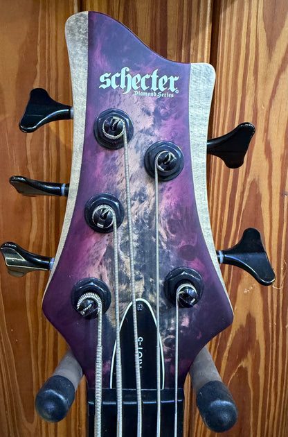 Schecter Riot-5  5-String Electric Bass w/Hardcase - Pre-Loved