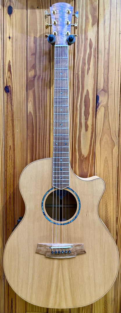 Cole Clark ANMGEC-KBH-AE Angel - Master Grade King Billy Huon Pine