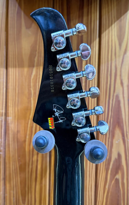Silvertone Paul Stanley Apocalypse Cracked Mirror Electric Guitar - Pre-Loved