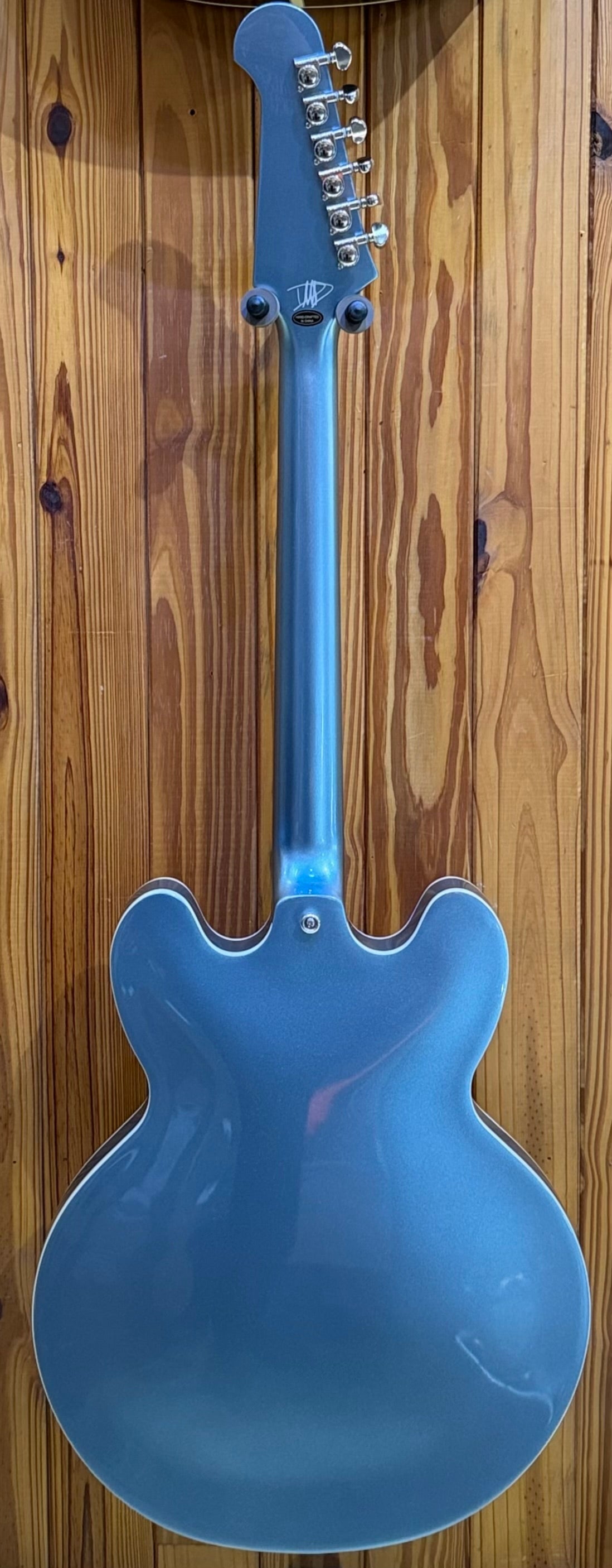 Epiphone DG-335 Hollowbody Dave Grohl Signature - Pelham Blue - Pre-Loved