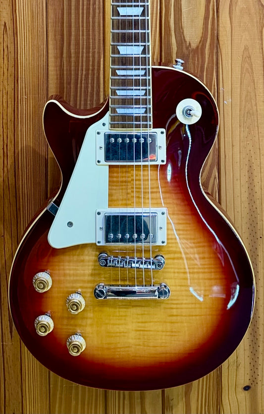 Epiphone Les Paul 'Inspired by Gibson' Standard 50s - Washed Cherry Burst - Left Handed - Pre-Loved