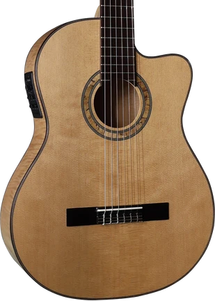 Altura A8F-CE Flamenco Guitar with Cutaway & Pickup