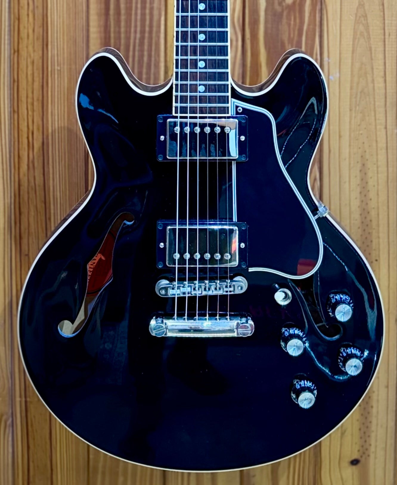 Gibson ES-339 Hollowbody Electric Guitar - Black - Pre-Loved
