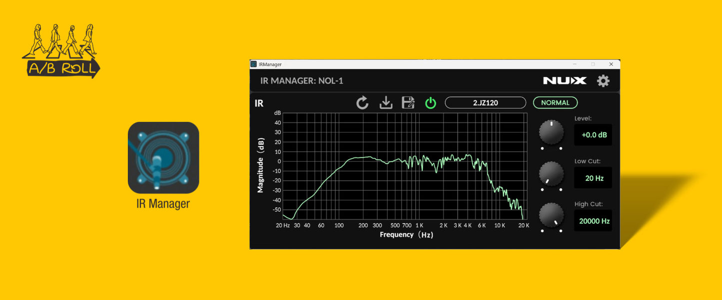 NU-X  AB ROLL Octave & Loop Pedal