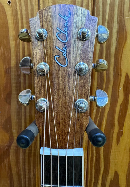 Cole Clark Studio Angel SAN1EC-BLBL All Blackwood