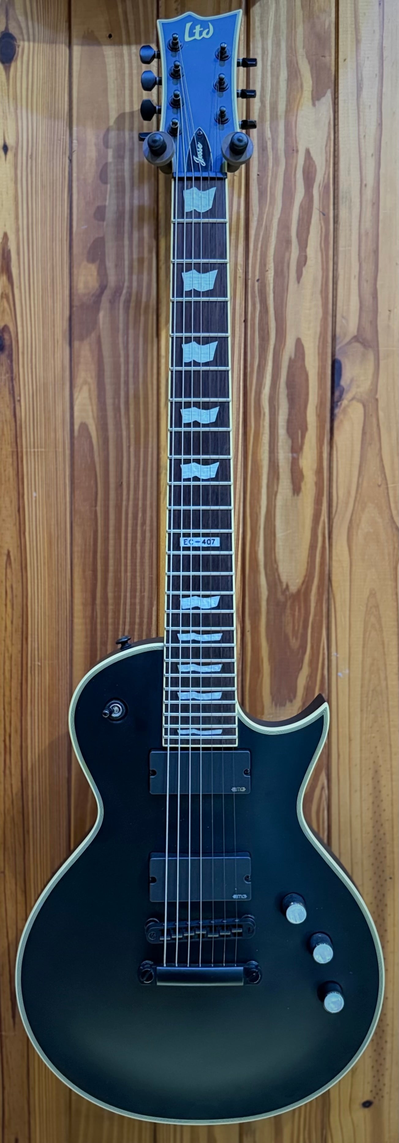 LTD (Designed by ESP) GC-407 - Satin Black - Pre-Loved