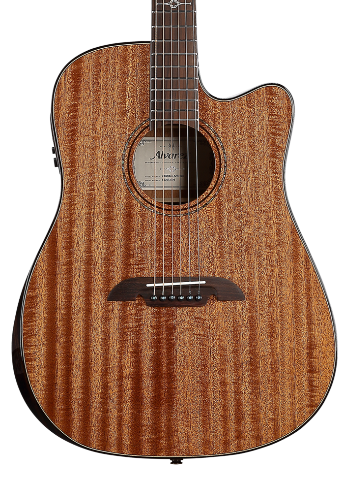 Alvarez AED66CE Artist Elite Dreadnought - Mahogany