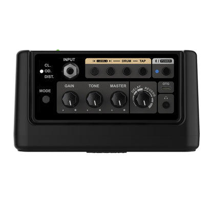 Aroma 8W Rechargeable Electric Guitar Amp w/ Drum Machine