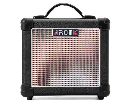 AROMA 10W Portable Guitar Amplifier Black