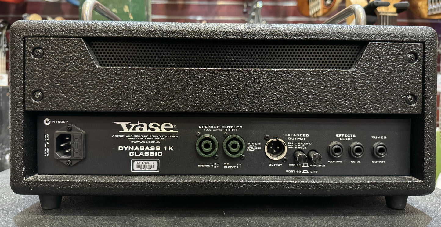Vase Dynabass 1K Bass Amplifier Head
