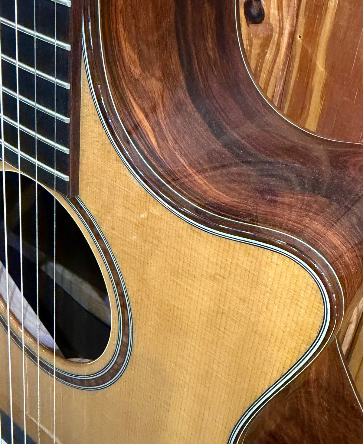 Taylor Custom Grand Auditorium Acoustic Guitar - Cocobolo - Pre-Loved